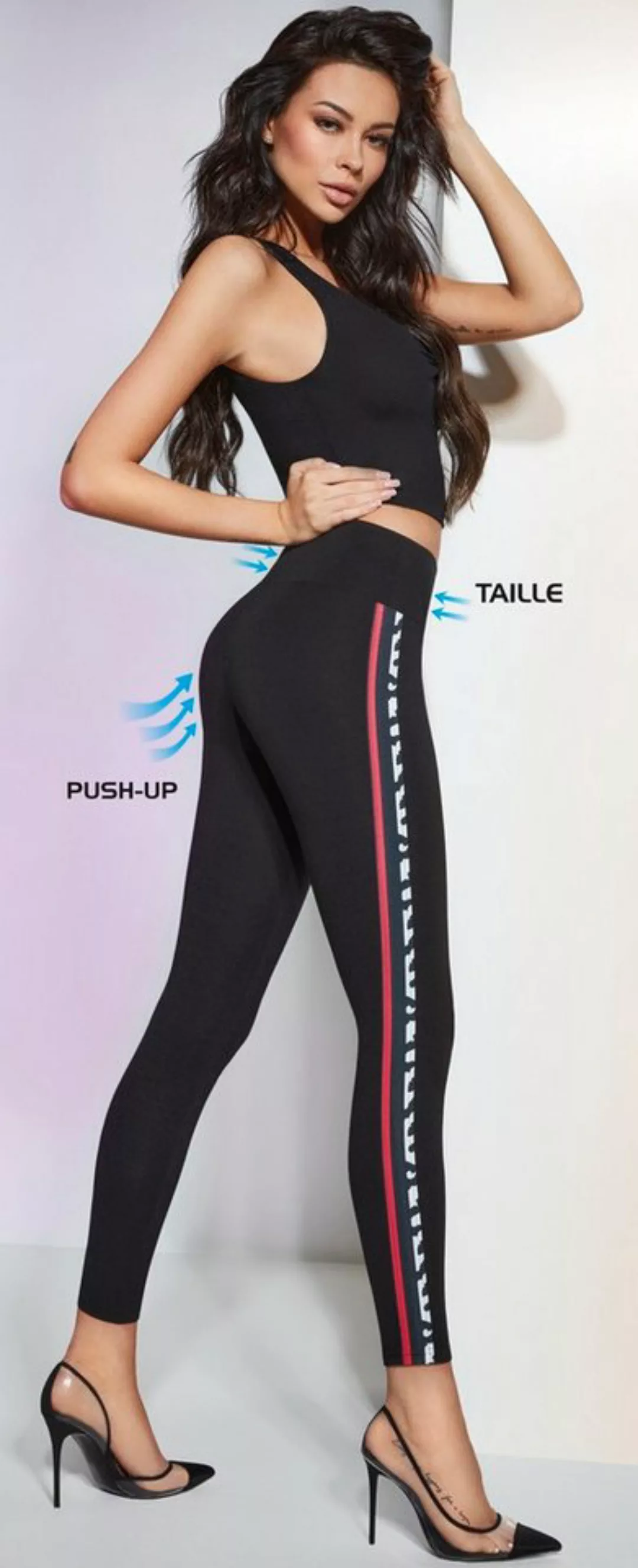 Bas Bleu Shapingleggings hoher Bund formend modellierend Formleggings Shape günstig online kaufen