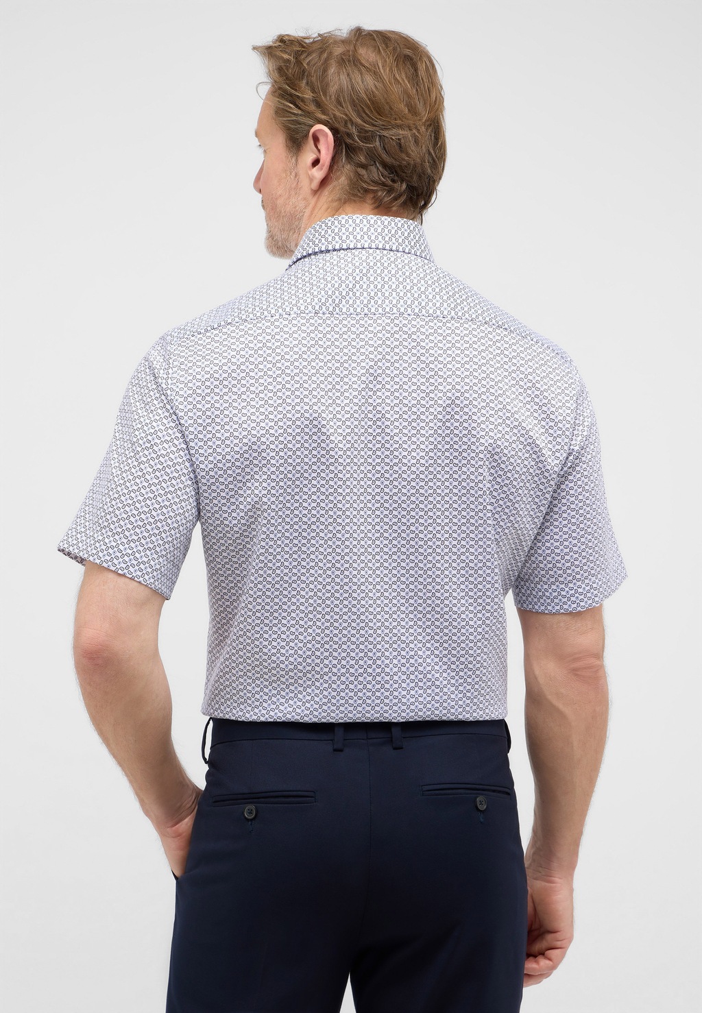 Eterna Kurzarmhemd "MODERN FIT", NON IRON (bügelfrei) günstig online kaufen