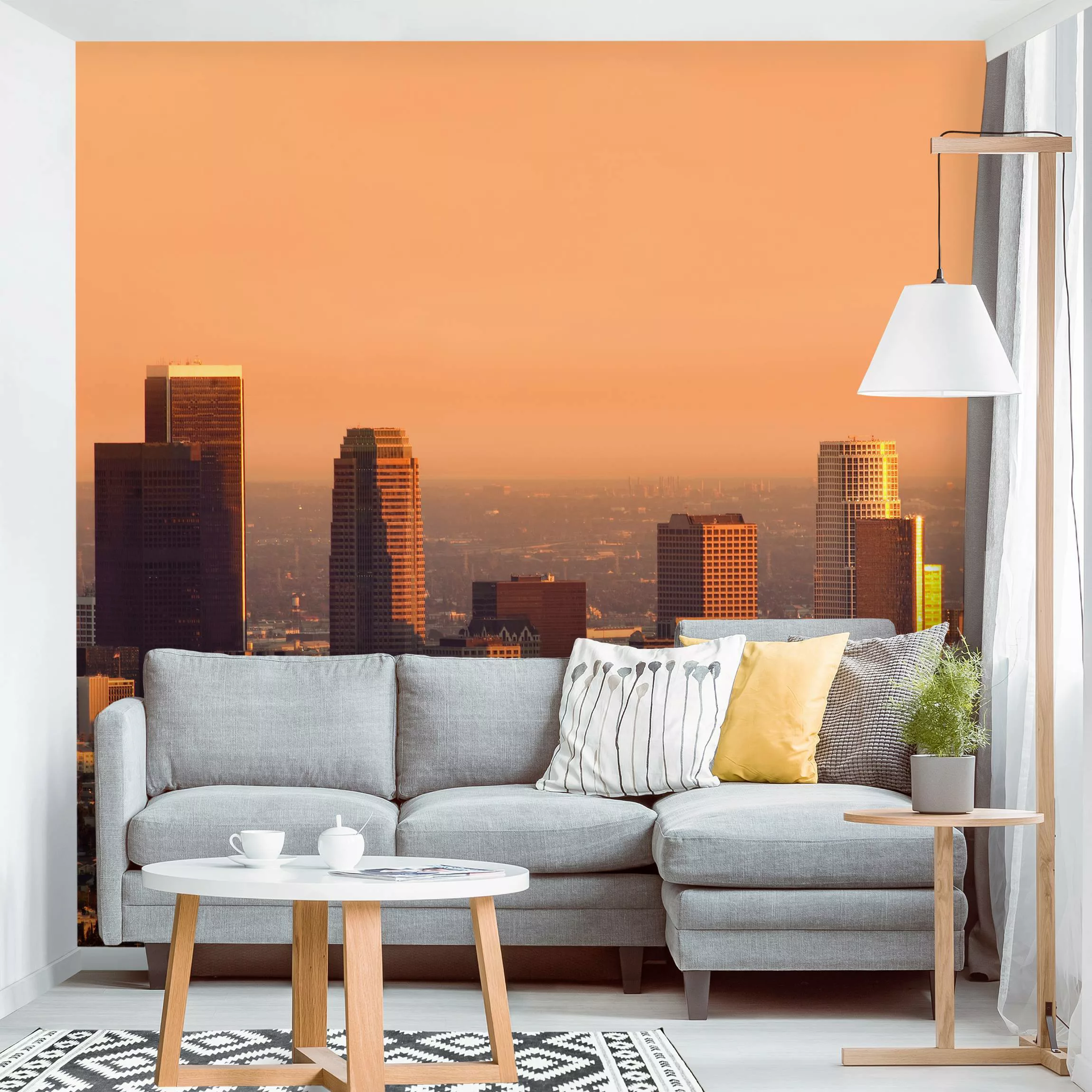 Fototapete Skyline of Los Angeles günstig online kaufen