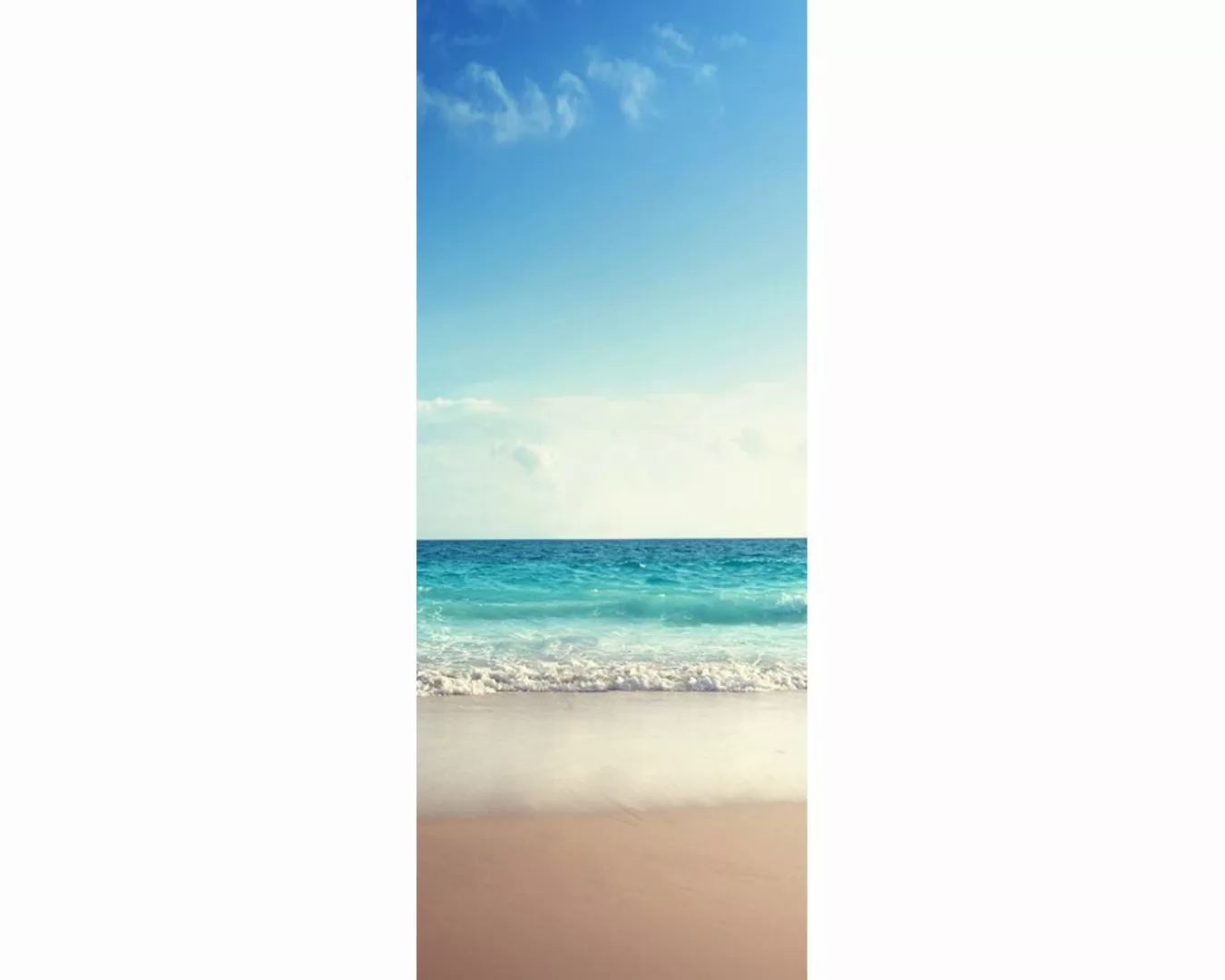Dekopanel "Klares Meer" 1,00x2,50 m / selbstklebende Folie günstig online kaufen