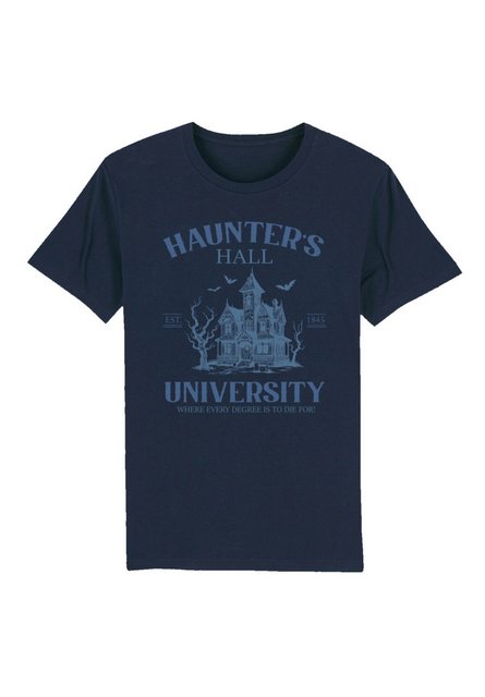 F4NT4STIC T-Shirt Halloween University Haunters hall Premium Qualität, Hall günstig online kaufen