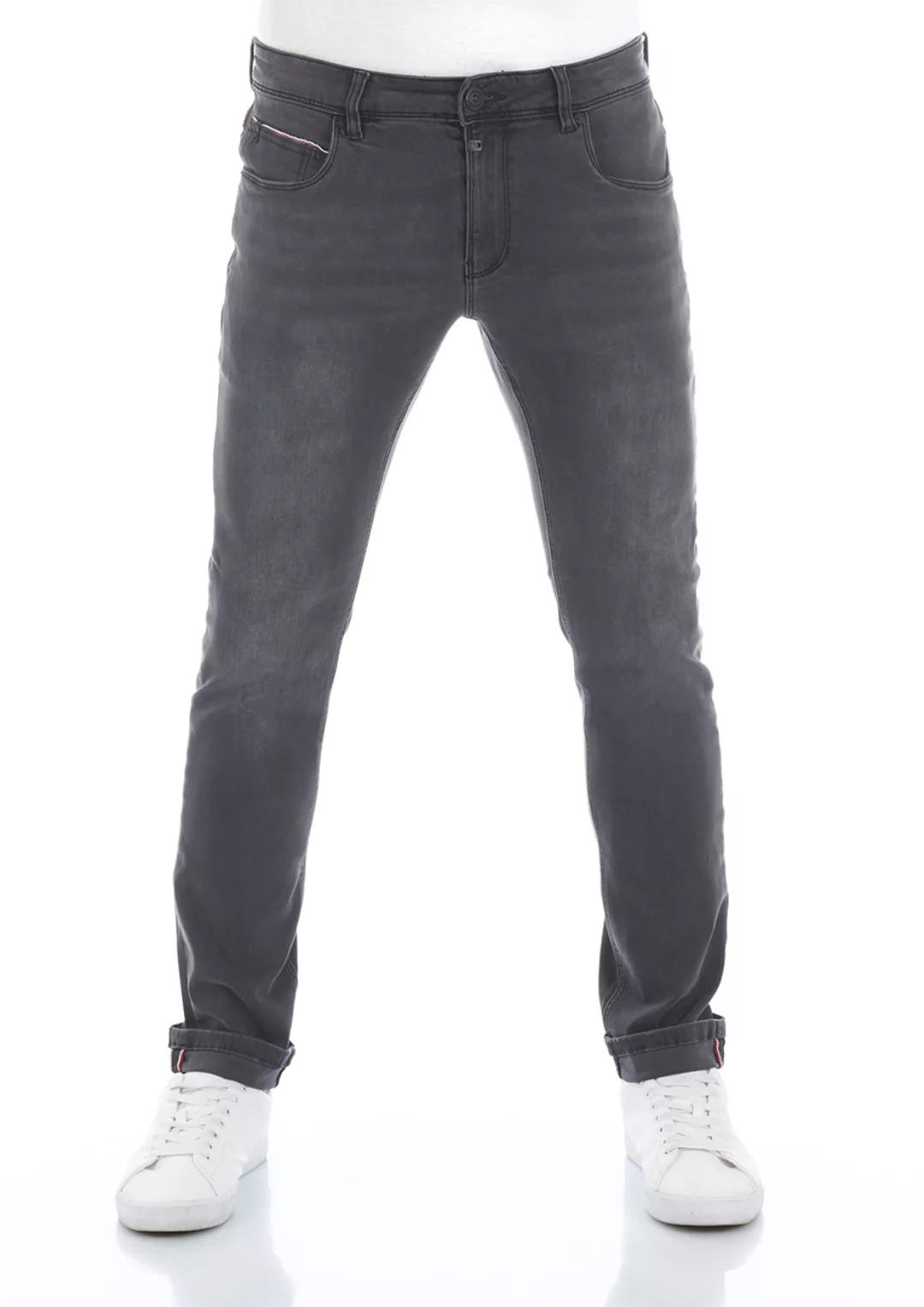 TIMEZONE Herren Jeans ScottTZ - Slim Fit - Grau - Anthra Shadow Wash günstig online kaufen