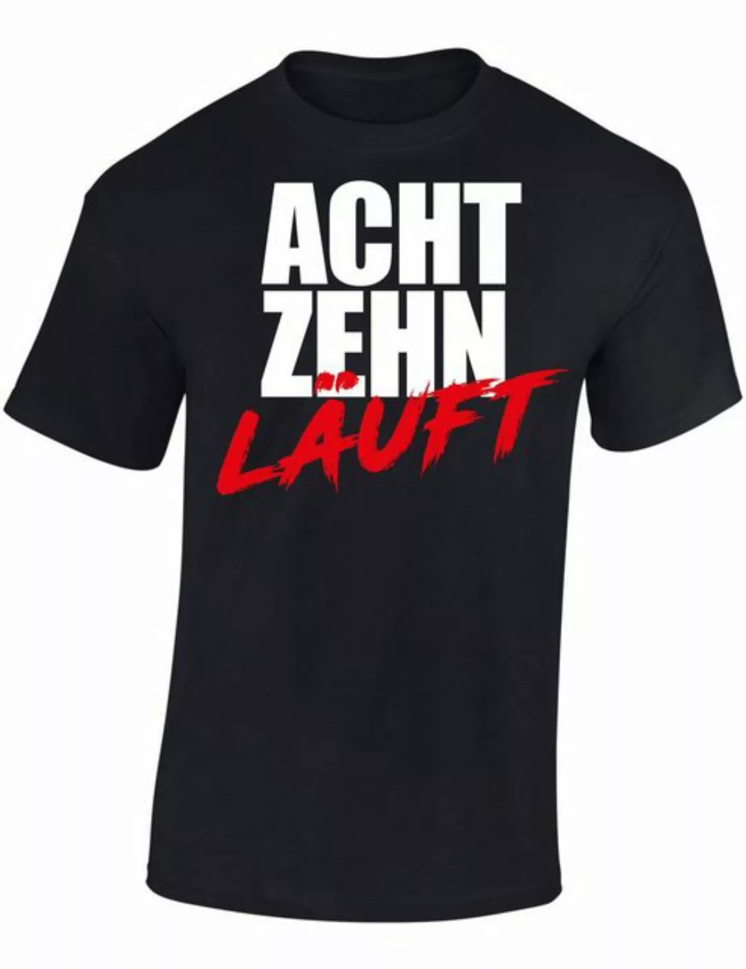 Baddery Print-Shirt Geburtstagsgeschenk für Männer - 18 Jahre: "Achtzehn lä günstig online kaufen