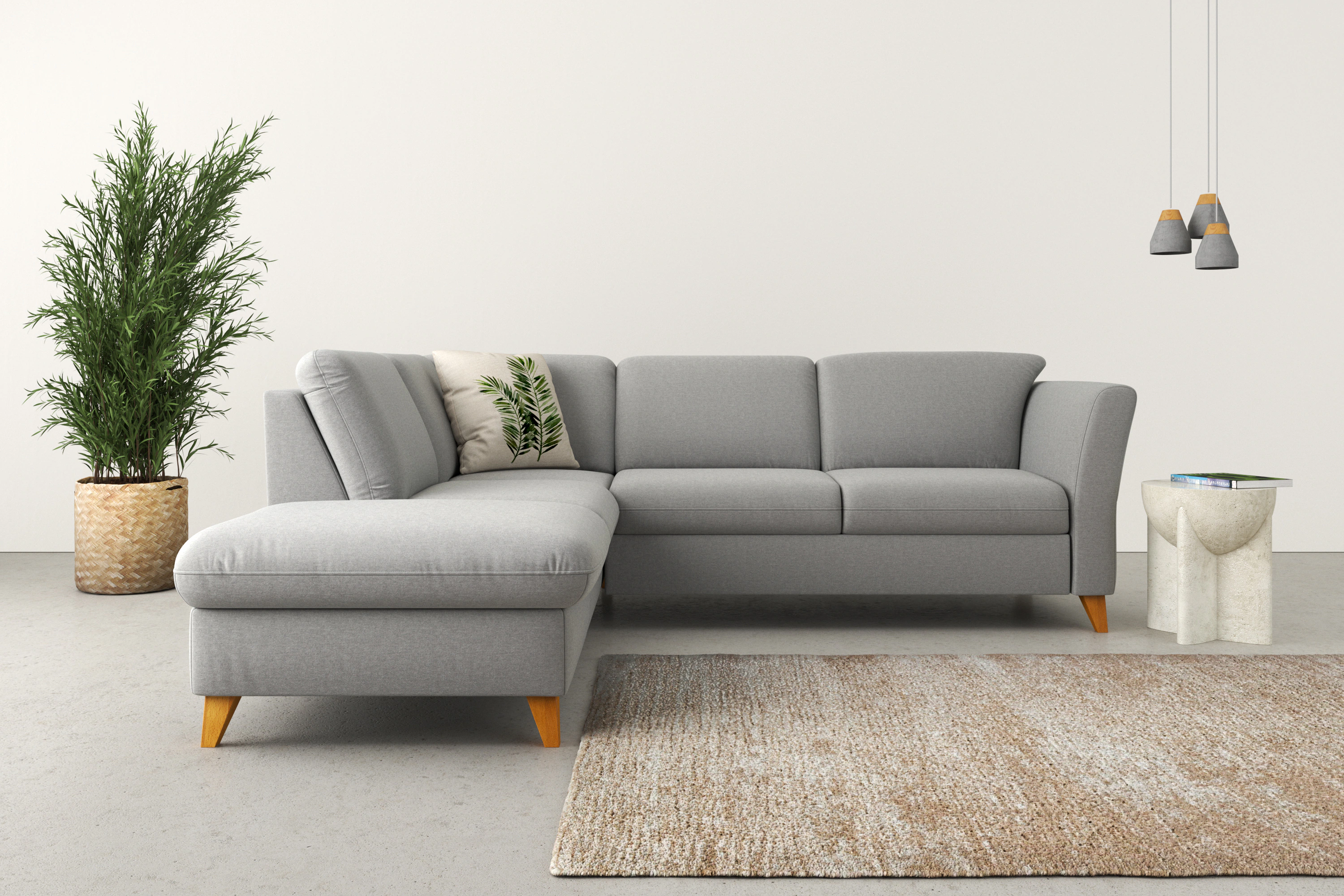 Home affaire Ecksofa "Trelleborg L-Form" günstig online kaufen