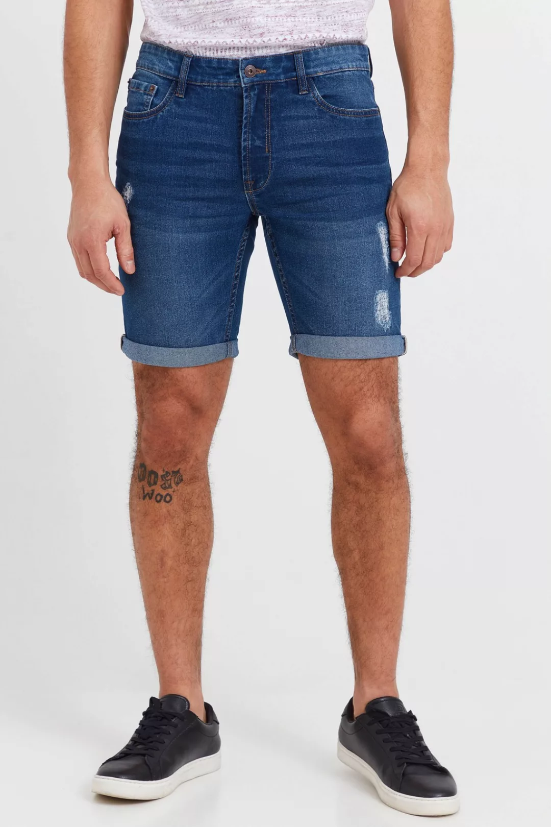 !Solid Jeansshorts SDNoyton Denim Shorts mit Destroyed Look günstig online kaufen