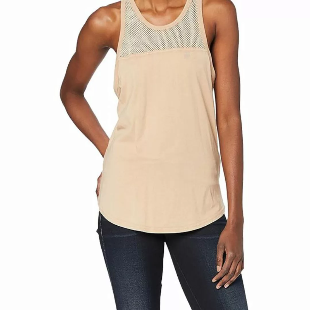 G-STAR T-Shirt RAW Damen Shirt Mesh Optic Slim Sleeveless Size M (1-tlg) Me günstig online kaufen