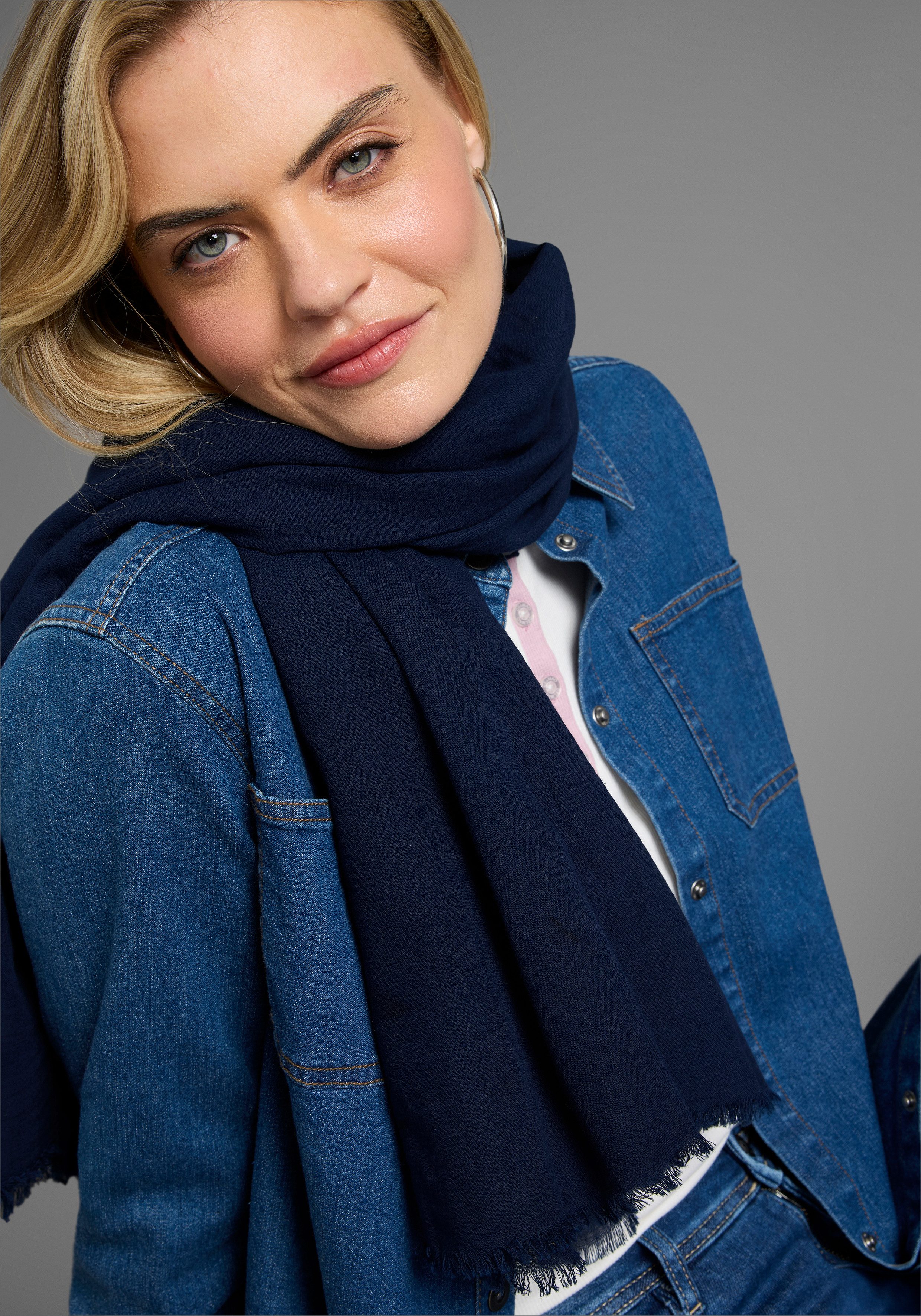 Laura Scott Halstuch, in quadratischer Maxi-Form günstig online kaufen