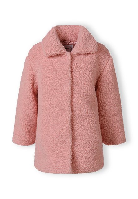 MINOTI Fellimitatmantel Jacke aus Bouclé-Stoff (2y-14y) günstig online kaufen