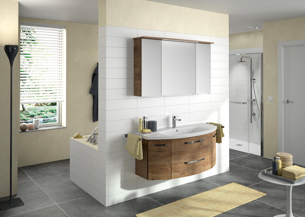 Saphir Badezimmerspiegelschrank "Serie 4010 Badezimmer-Spiegelschrank inkl. günstig online kaufen