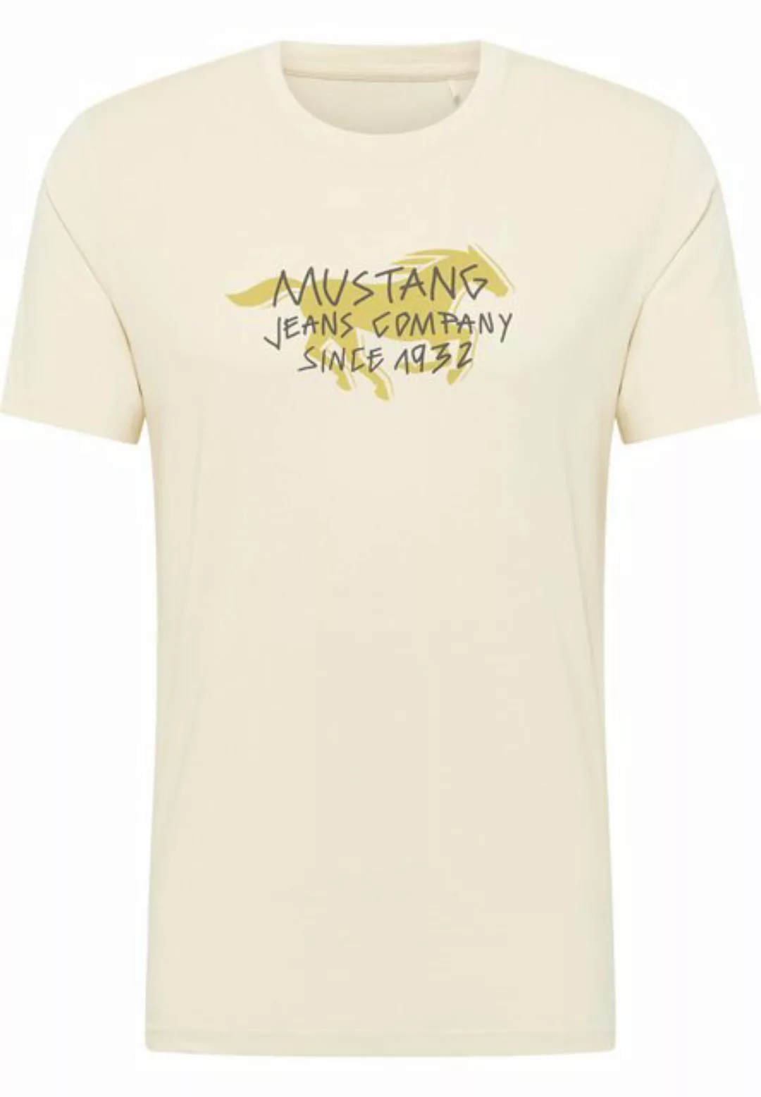 MUSTANG Kurzarmshirt T-Shirt günstig online kaufen