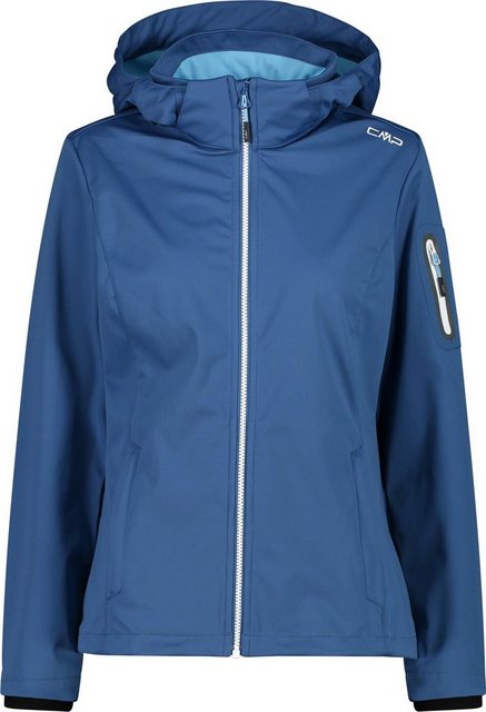 CMP Trekkingjacke WOMAN JACKET ZIP HOOD DUSTY BLUE günstig online kaufen