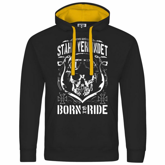 deinshirt Kapuzenpullover Herren Kapuzenpullover Stahl verbindet Mit Print günstig online kaufen