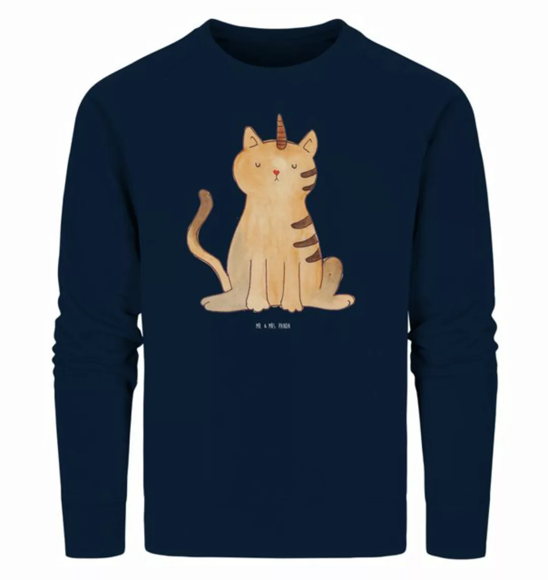 Mr. & Mrs. Panda Longpullover Größe S Einhorn Katze - French Navy - Geschen günstig online kaufen