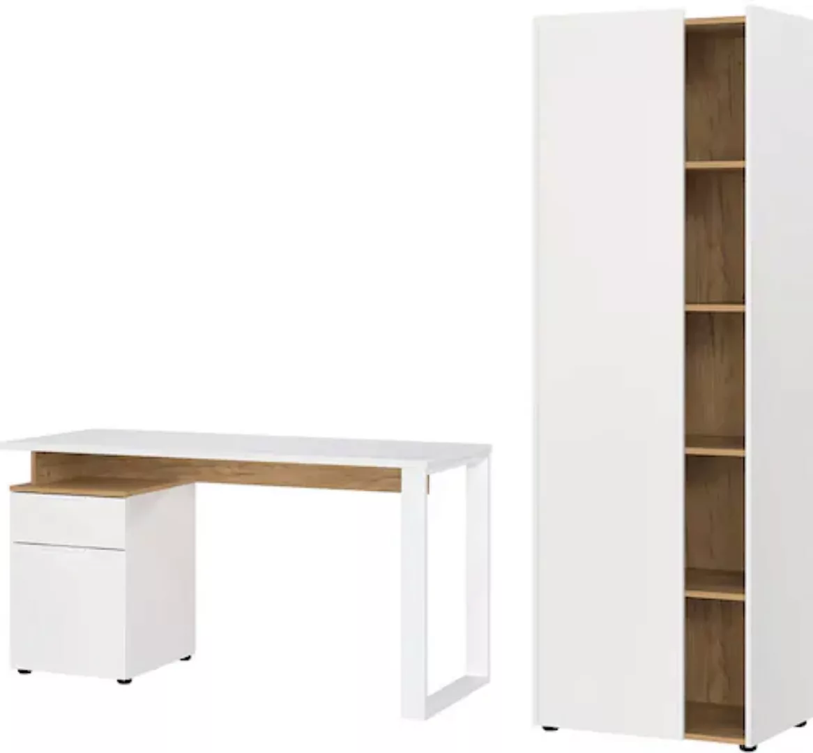 andas Büromöbel-Set "Njavve bestehend aus Schreibtisch", (2 tlg.) günstig online kaufen