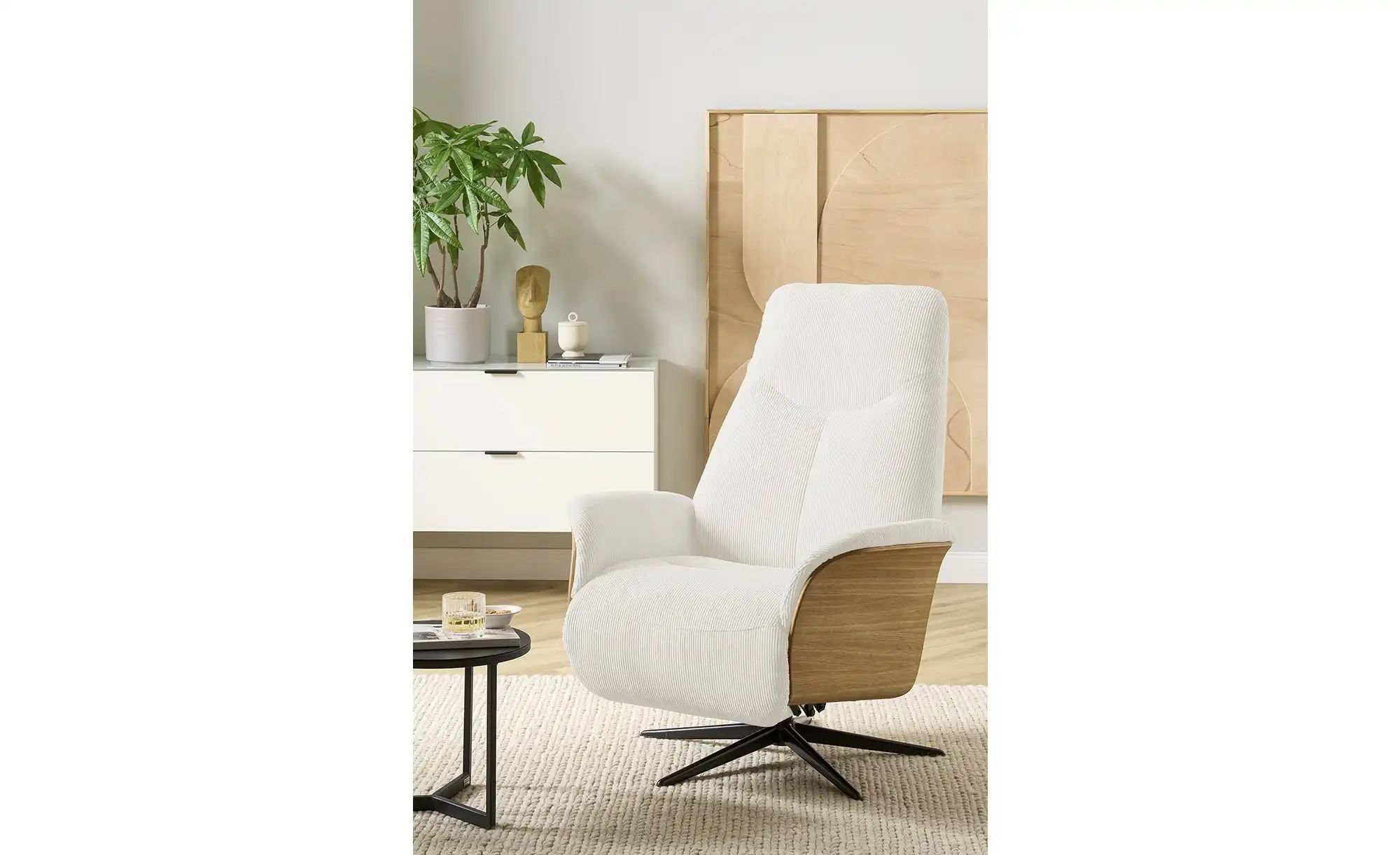 SKAGEN STUDIO Relaxsessel  Mikkel ¦ creme ¦ Maße (cm): B: 81 H: 106 T: 82.0 günstig online kaufen