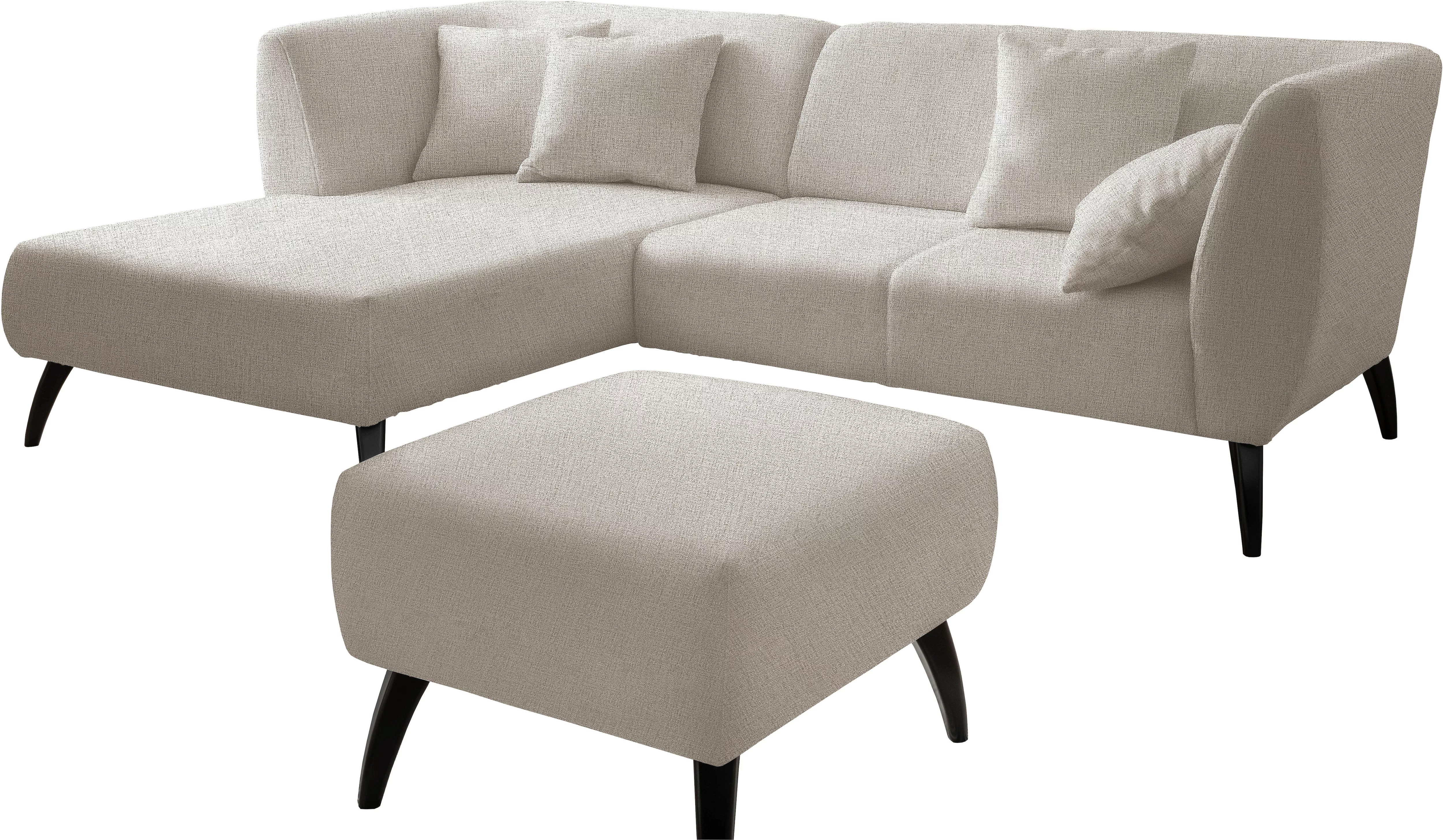 INOSIGN Ecksofa »Colori Polstermöbel mit zeitlos eleganter Rückenführung. L günstig online kaufen