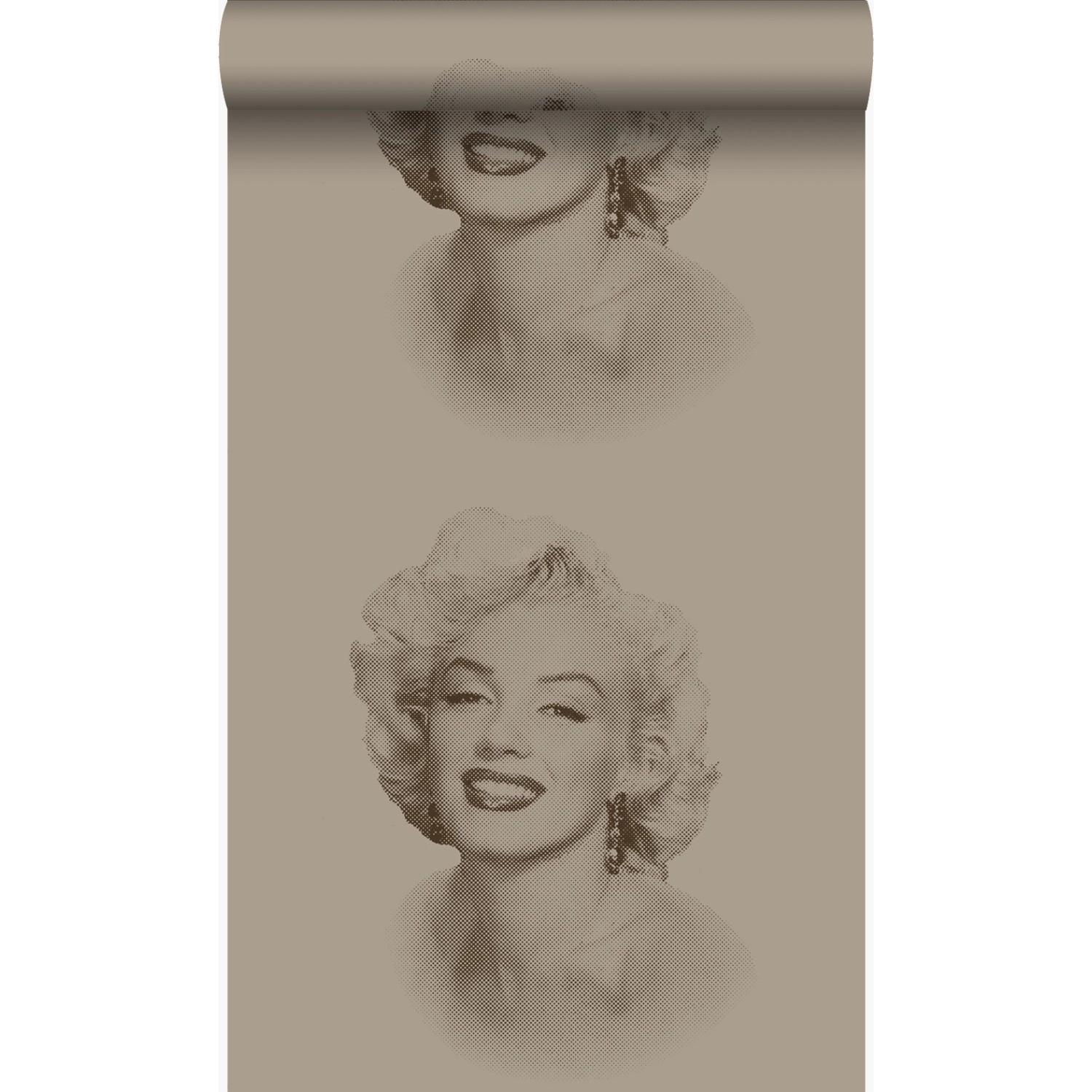 Origin Wallcoverings Tapete Marilyn Monroe Bronze 53 cm x 10,05 m 326351 günstig online kaufen