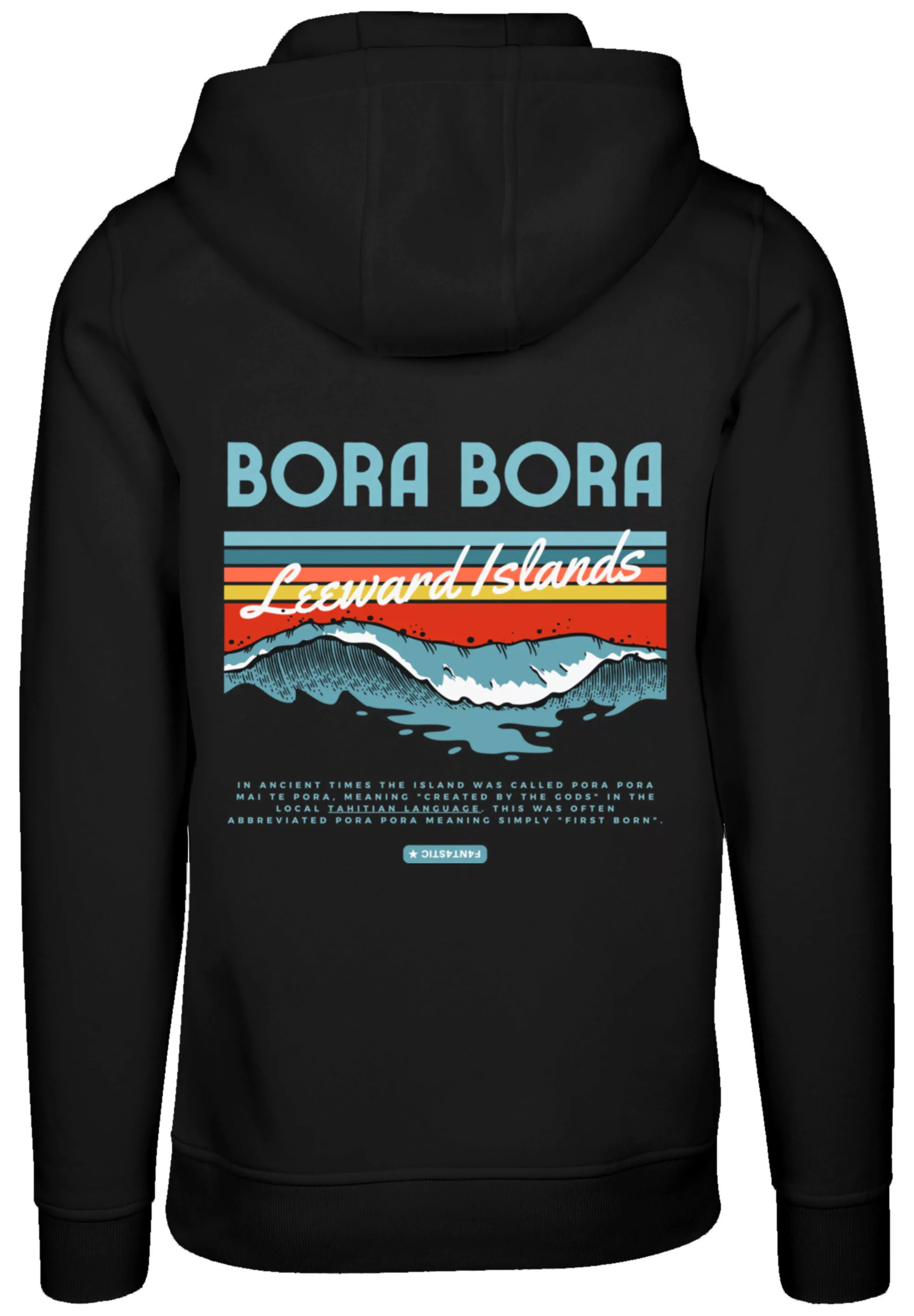 F4NT4STIC Kapuzenpullover "Bora Bora Leewards Island", Hoodie, Warm, Bequem günstig online kaufen