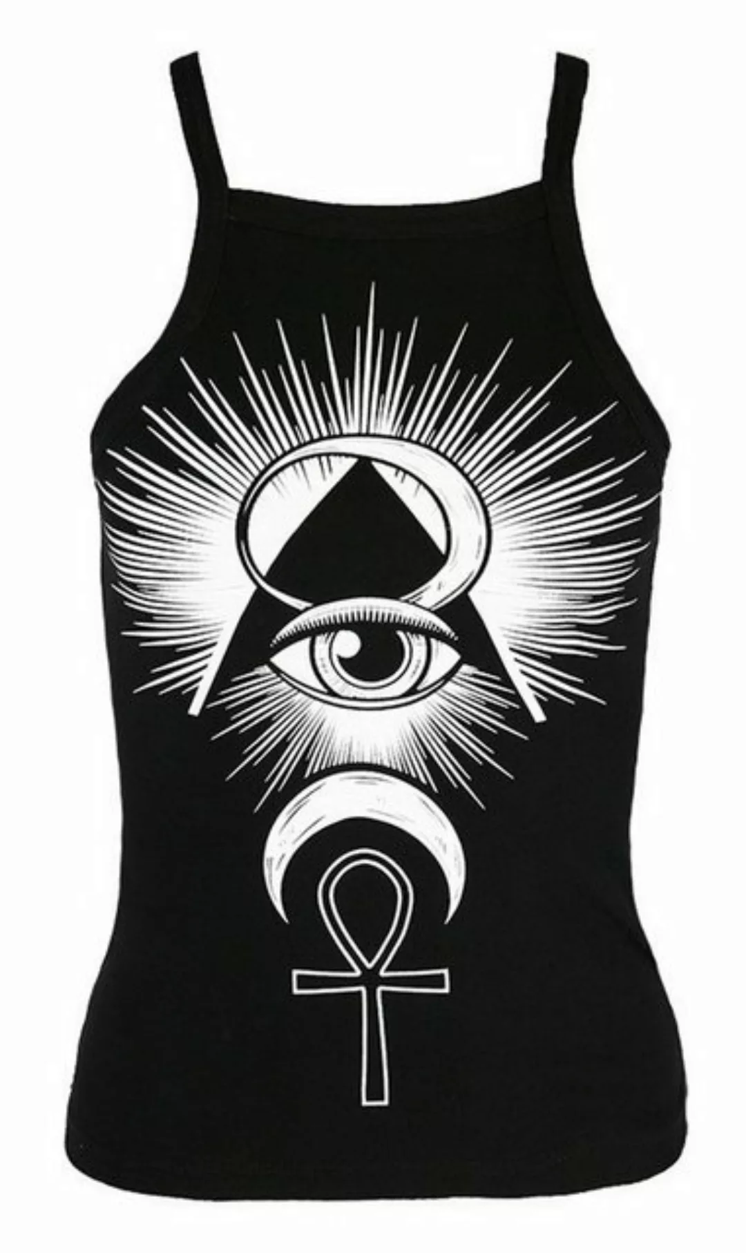 Restyle Print-Shirt Gothic Top von Restyle "Third Eye günstig online kaufen