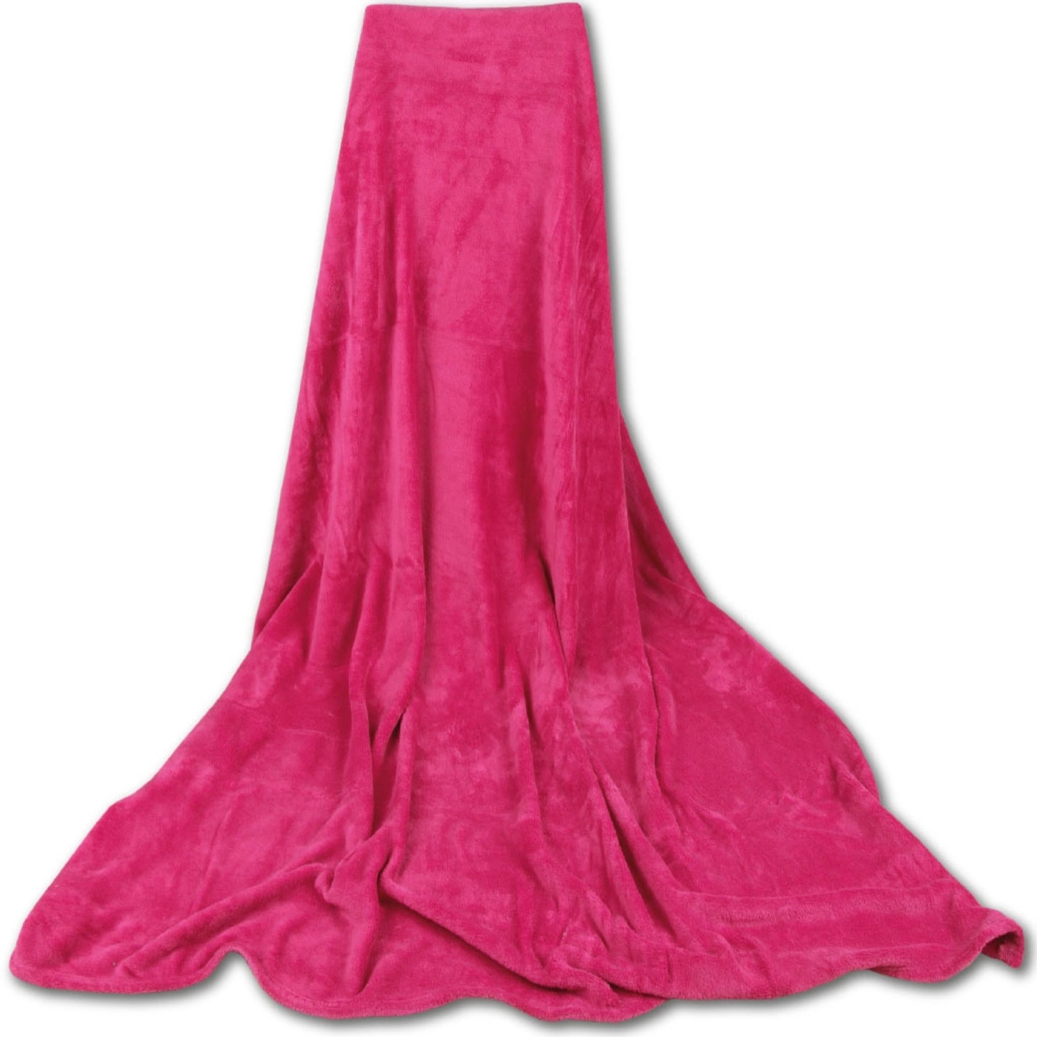 Bestgoodies Mikrofaser Decke Pink Fuchsia 150 x 200 cm günstig online kaufen