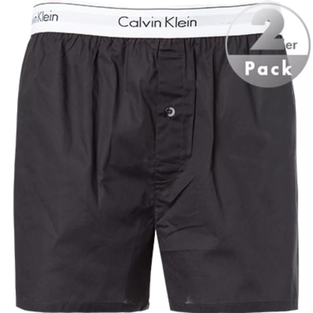 Calvin Klein 2-er Set Boxershorts Schwarz günstig online kaufen