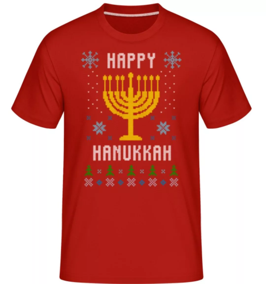 Happy Hanukkah · Shirtinator Männer T-Shirt günstig online kaufen