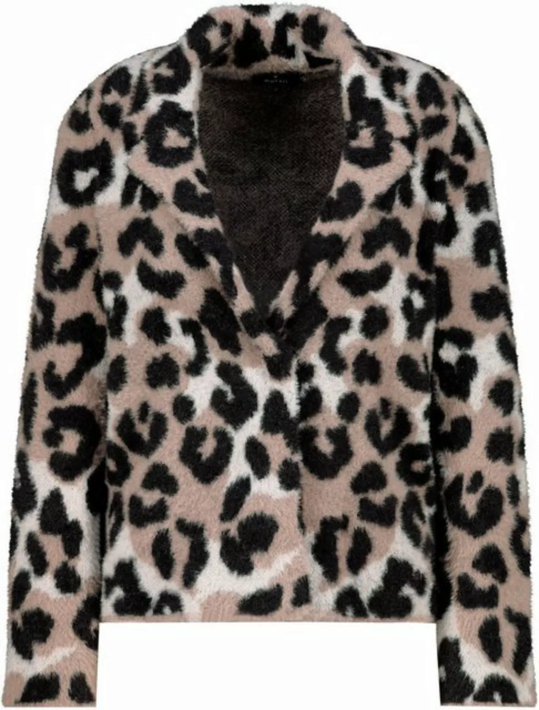 Monari Strickjacke mit Animalprint günstig online kaufen