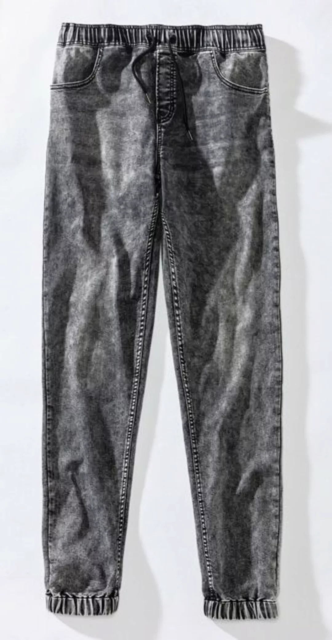 Buffalo Schlupfjeans, elastische Joggpants, moonwashed günstig online kaufen