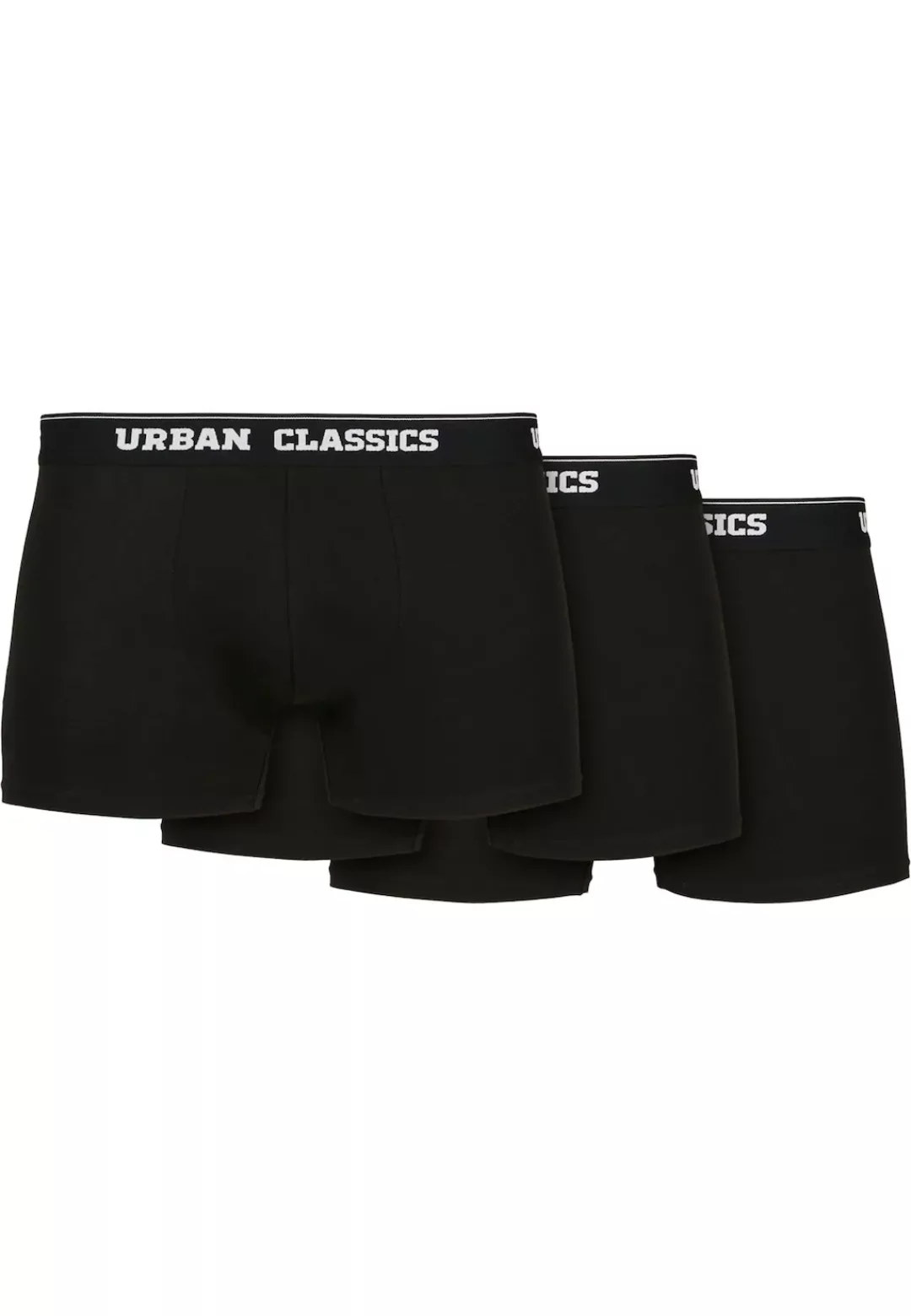 URBAN CLASSICS Boxershorts "Urban Classics Herren Organic Boxer Shorts 3-Pa günstig online kaufen