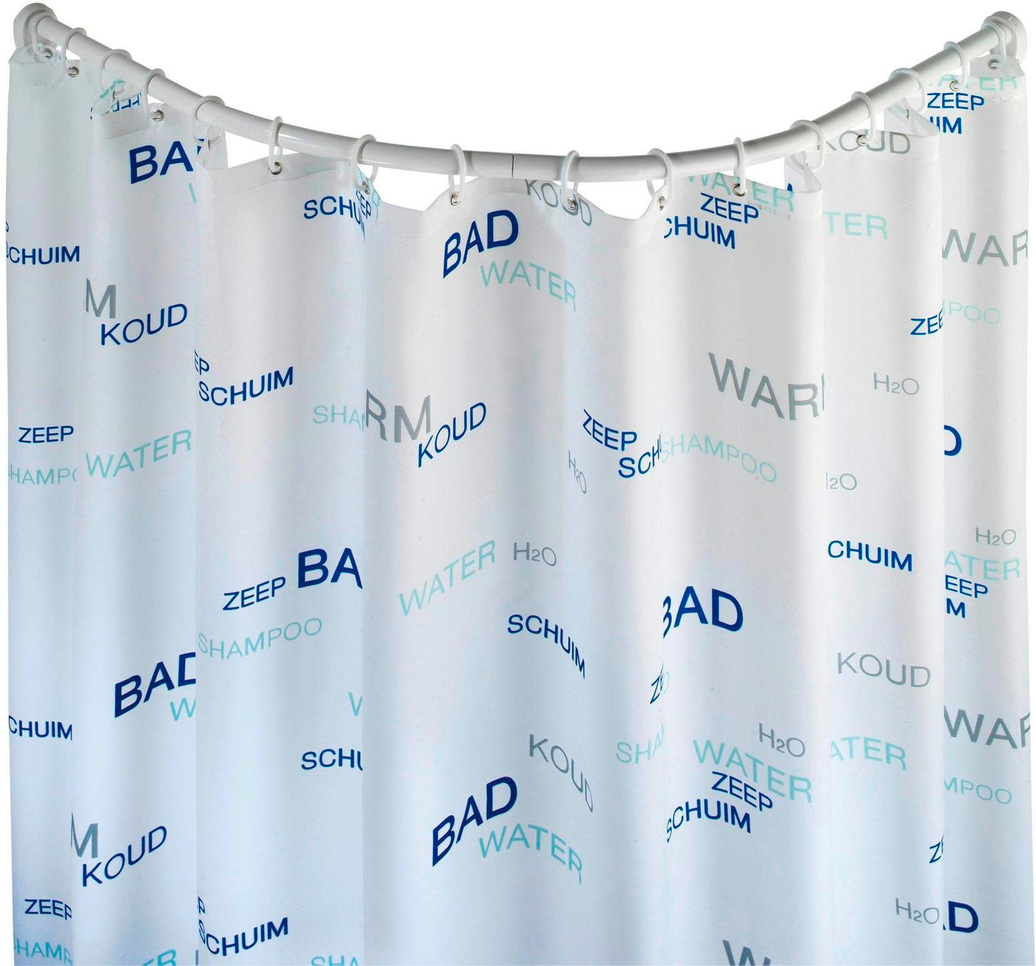 WENKO Bogenstange, Fixmaß, Aluminium, Kunststoff günstig online kaufen