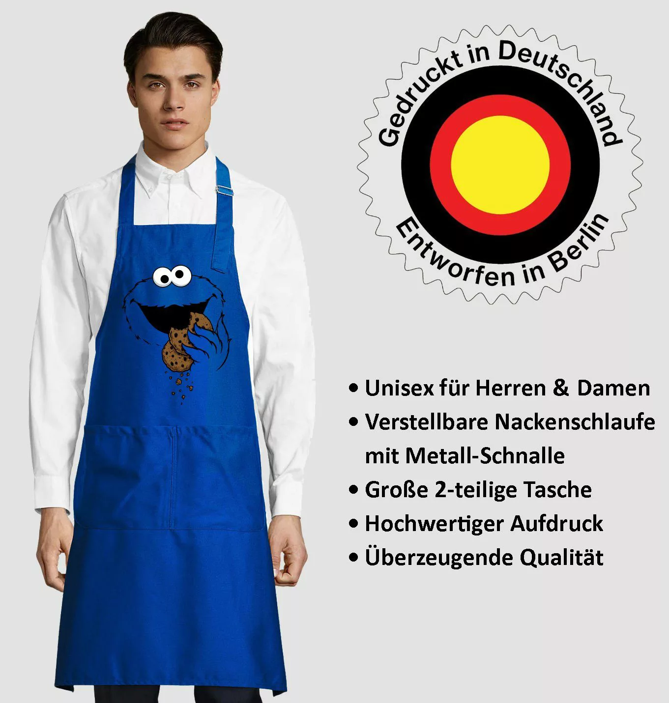 Youth Designz Kochschürze Keks-Monster Kochschürze für günstig online kaufen