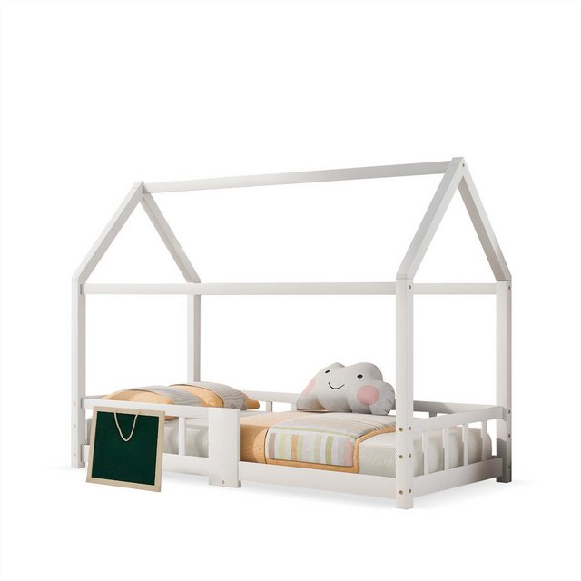 GLP Kinderbett Kiefernholz Hausbett für Kinder, 90x200 cm, ohne Matratze, r günstig online kaufen