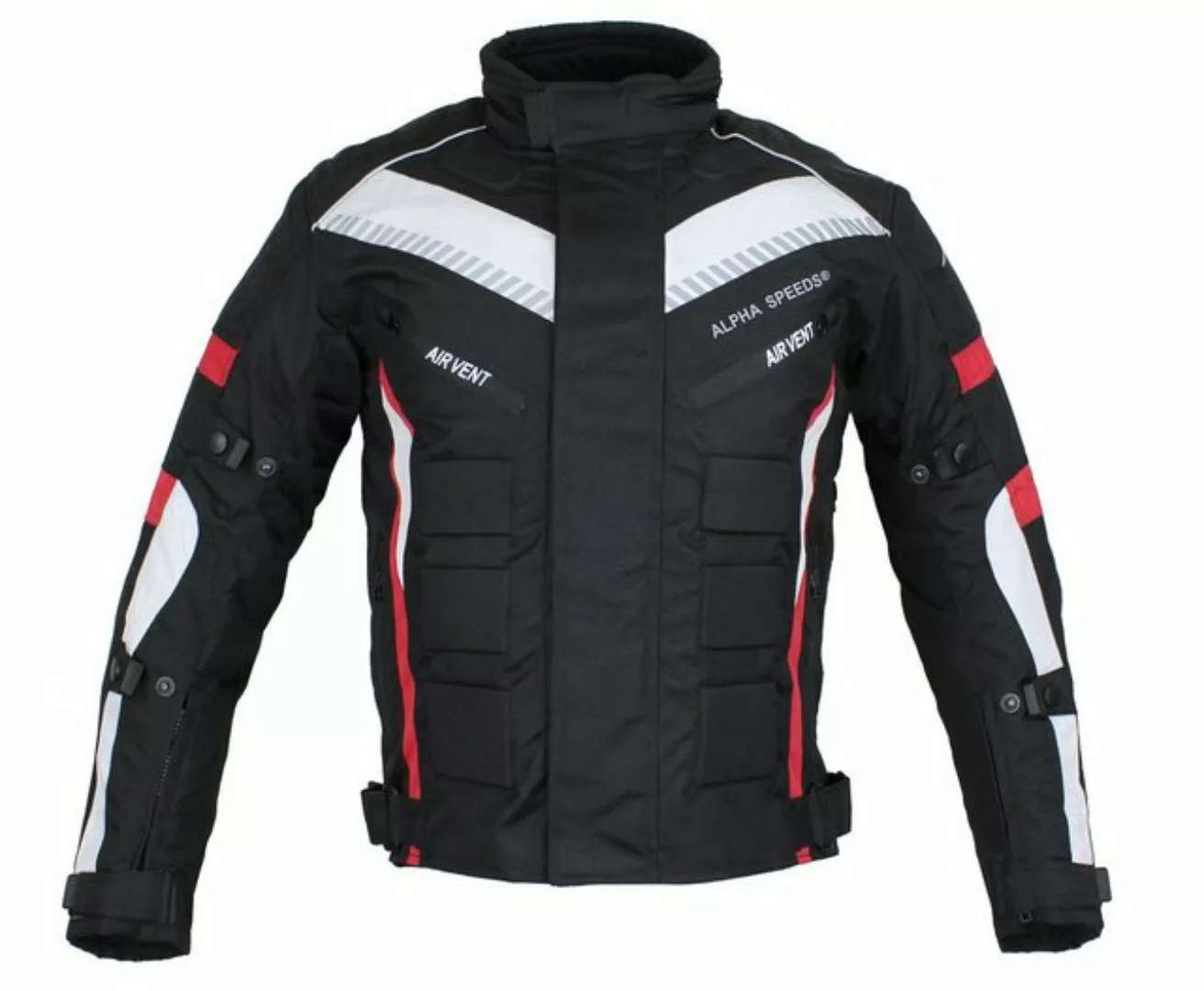 Alpha Speeds Motorradjacke Herren Motorrad Biker Textil Jacke Wasserdicht J günstig online kaufen
