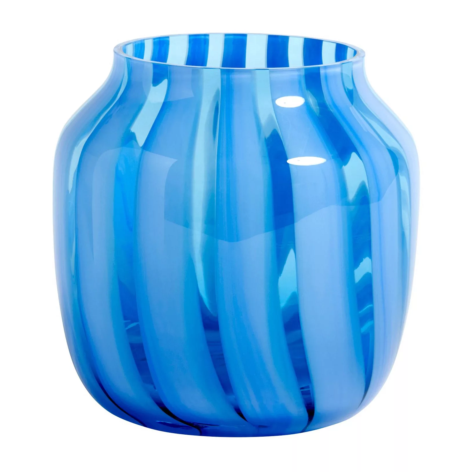 HAY - Juice Vase breit - hellblau/H 22cm/Ø 22cm günstig online kaufen