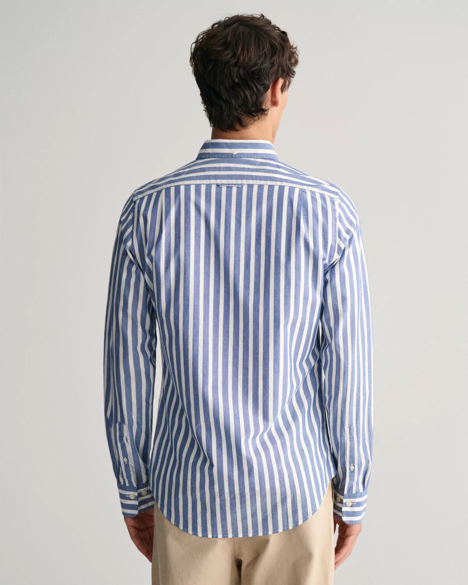 Gant Langarmhemd "REG WIDE POPLIN STRIPE SHIRT", mit breiten Streifen günstig online kaufen