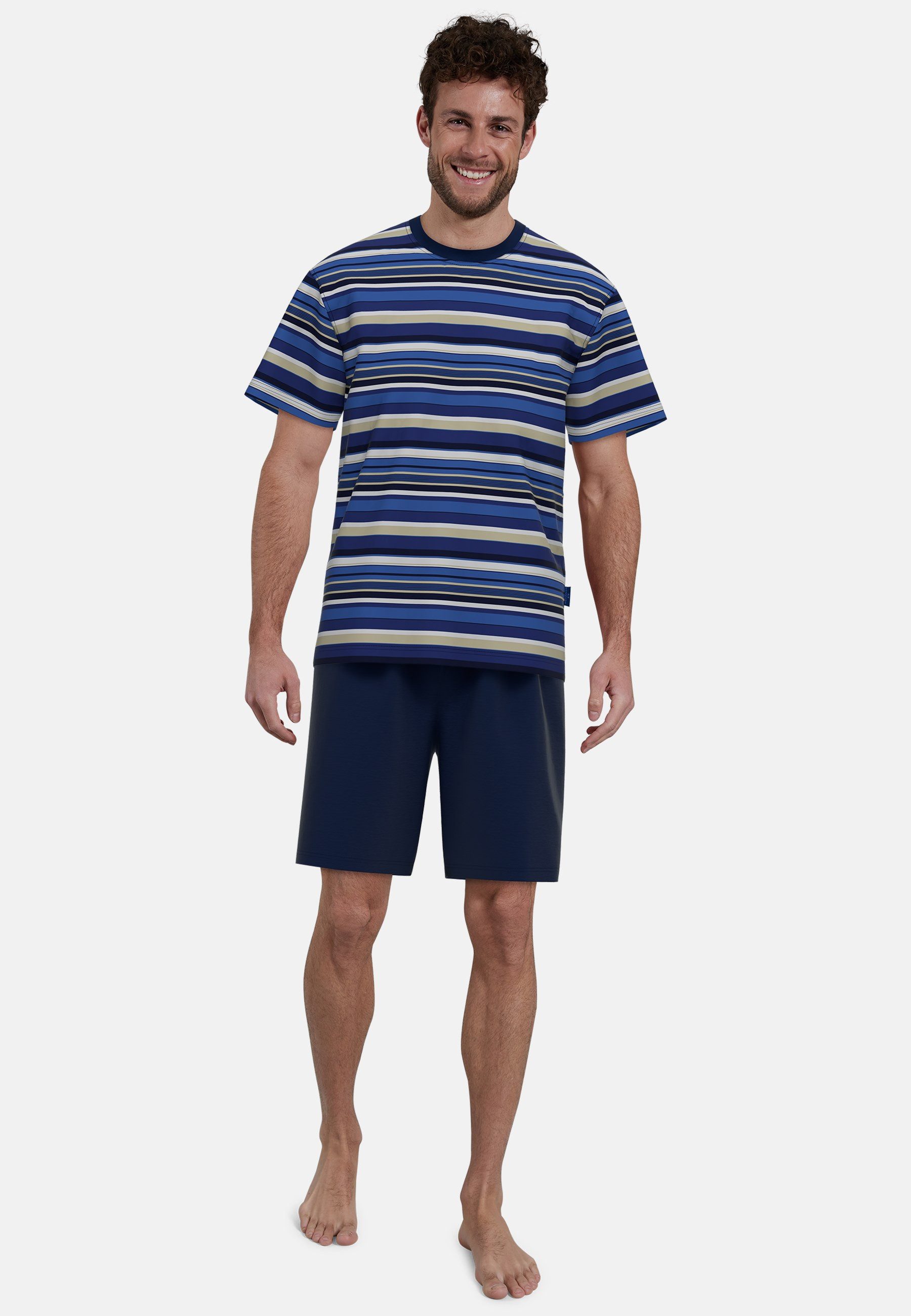 GÖTZBURG Shorty "Waterford", (2 tlg.), Kurzarm, Rundhalsausschnitt, kurze H günstig online kaufen