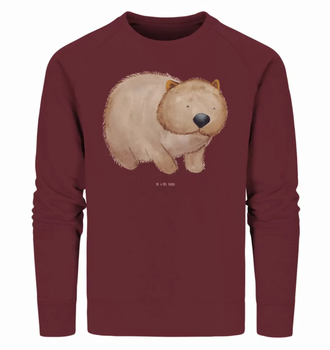 Mr. & Mrs. Panda Longpullover Größe S Wombat - Burgundy - Geschenk, Gute La günstig online kaufen