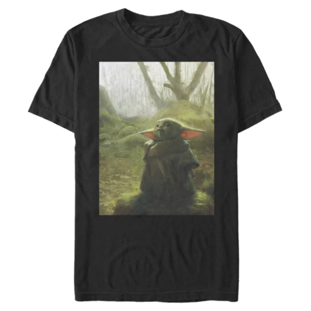Star Wars - The Mandalorian - The Child Illustration - Männer T-Shirt günstig online kaufen