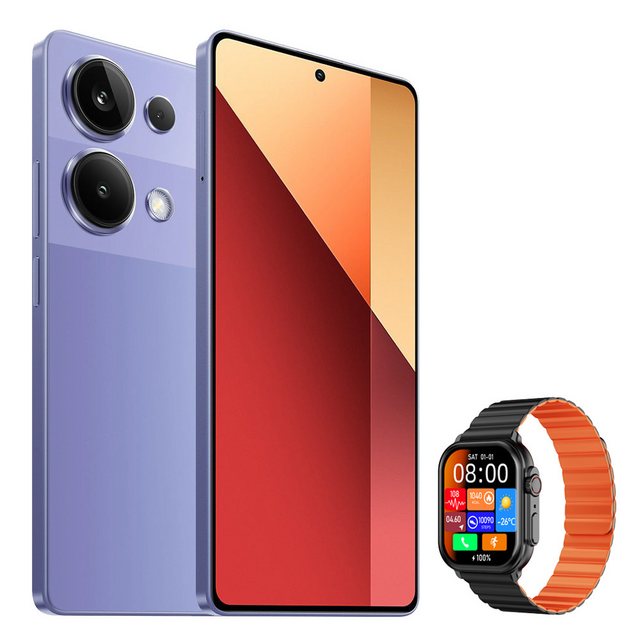 Xiaomi Redmi Note 13 Pro 4G 12+512GB Smartphone & Smartwatch Handy (6.67 Zo günstig online kaufen