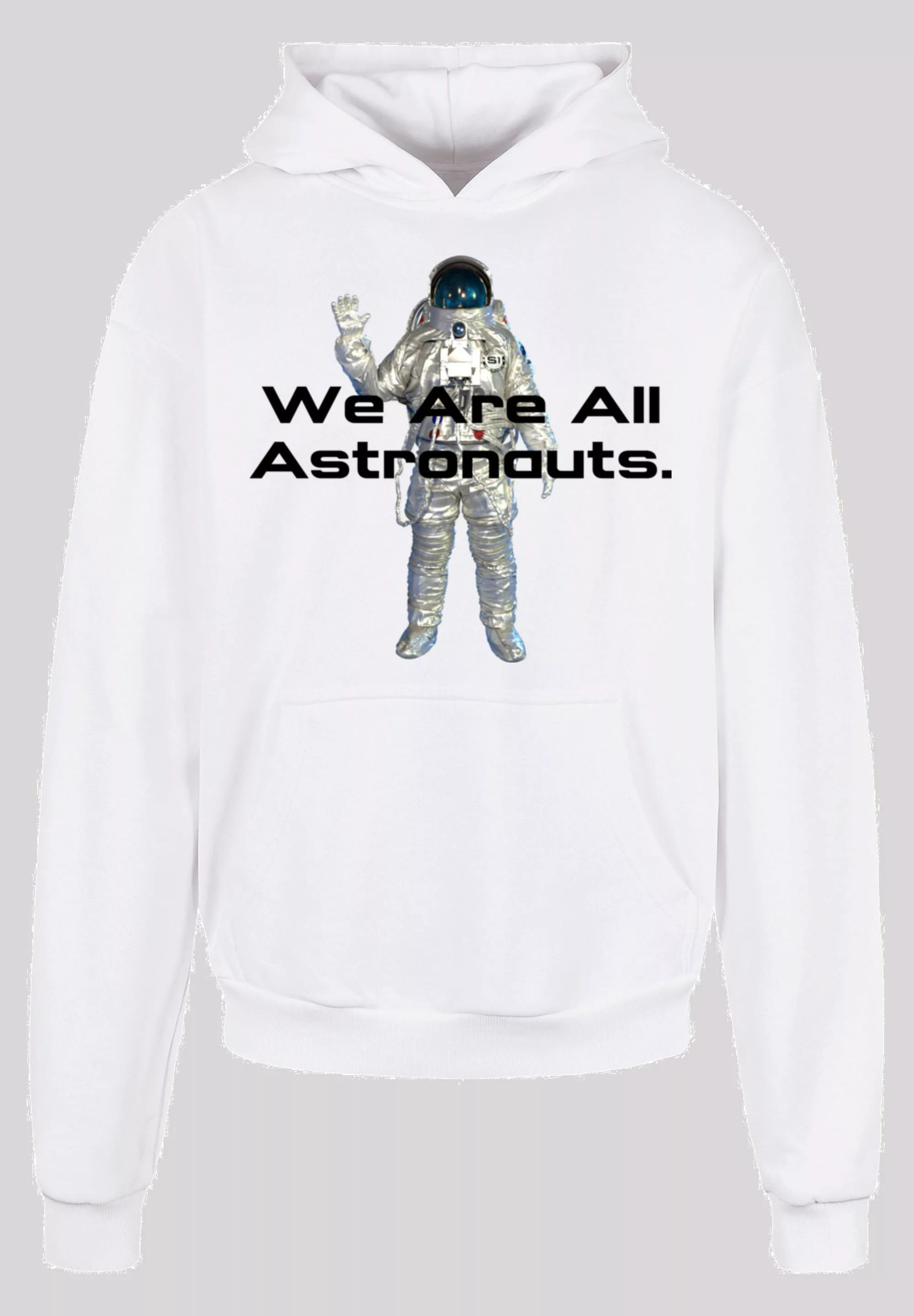 F4NT4STIC Kapuzenpullover "PHIBER SpaceOne We are all astronauts", Print günstig online kaufen