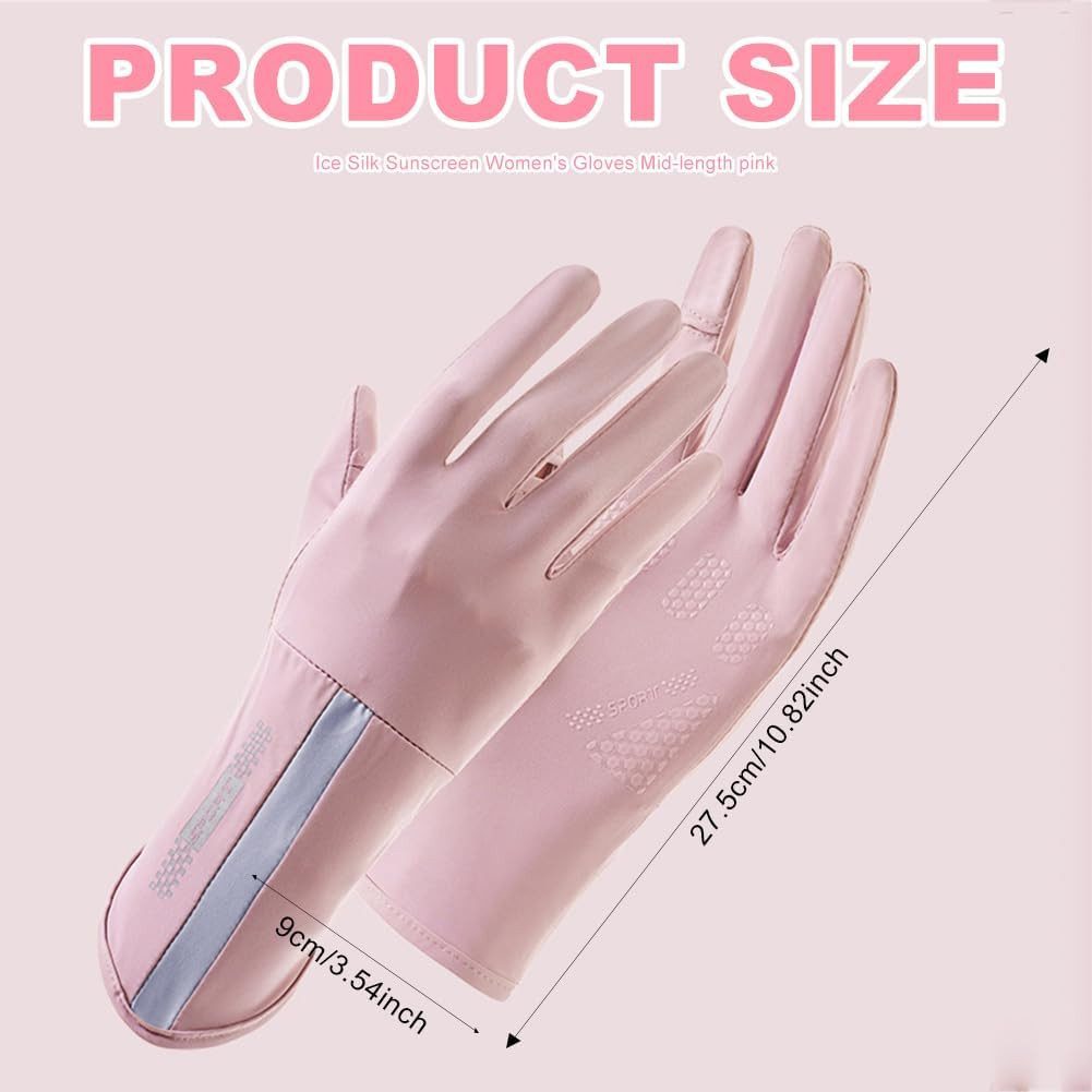 Coonoor Fahrradhandschuhe Rutschfeste UV-Schutz-Handschuhe für Damen,Atmung günstig online kaufen
