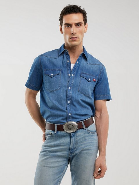 BIG STAR Langarmhemd SHORT SLEEVE WESTERN günstig online kaufen