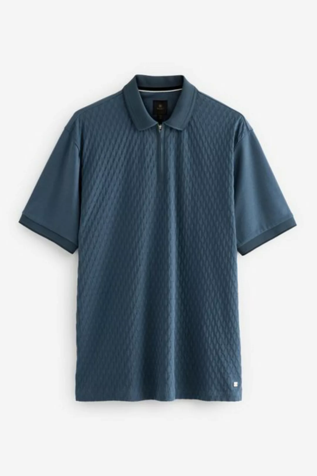 Next Poloshirt Strukturiertes Polo-Shirt (1-tlg) günstig online kaufen