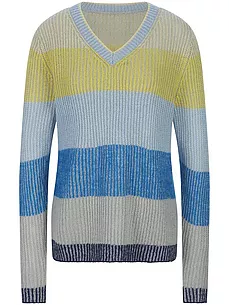 V-Pullover MYBC blau günstig online kaufen