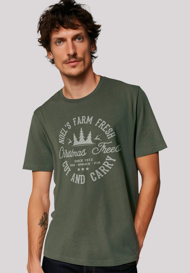 F4NT4STIC T-Shirt Weihnachts Trees Farm Retro Sign Premium Qualität günstig online kaufen