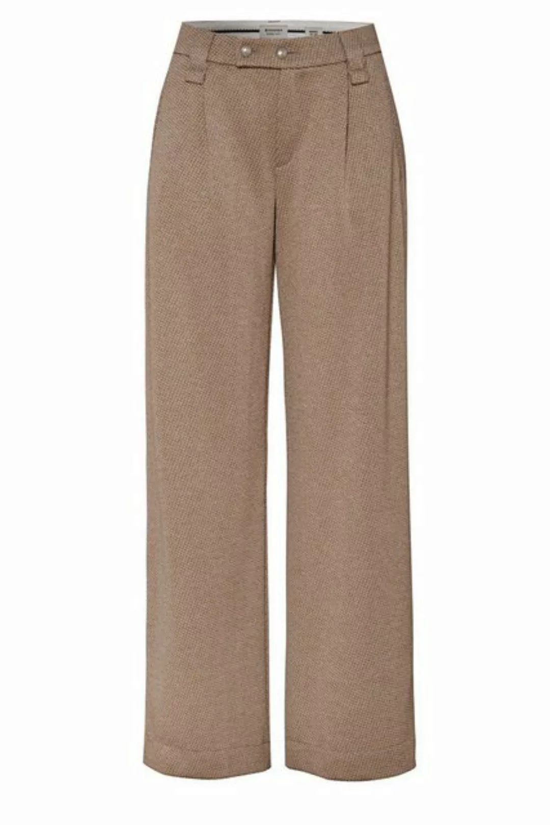 ROSNER Bundfaltenhose Mara_364 mit schimmerndem Minimal-Muster günstig online kaufen