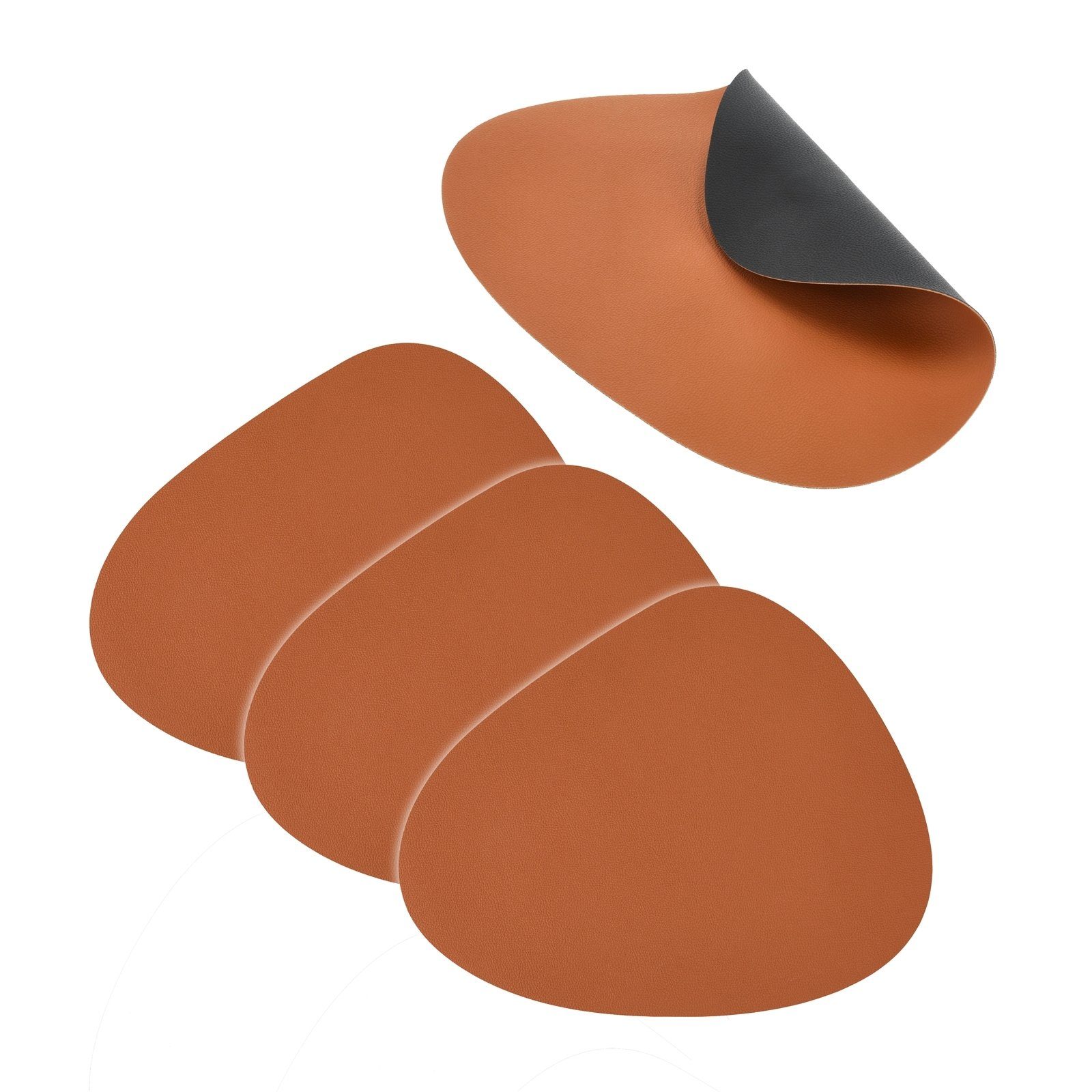 HTI-Living Platzset Tischset 4-teilig Karamell / günstig online kaufen