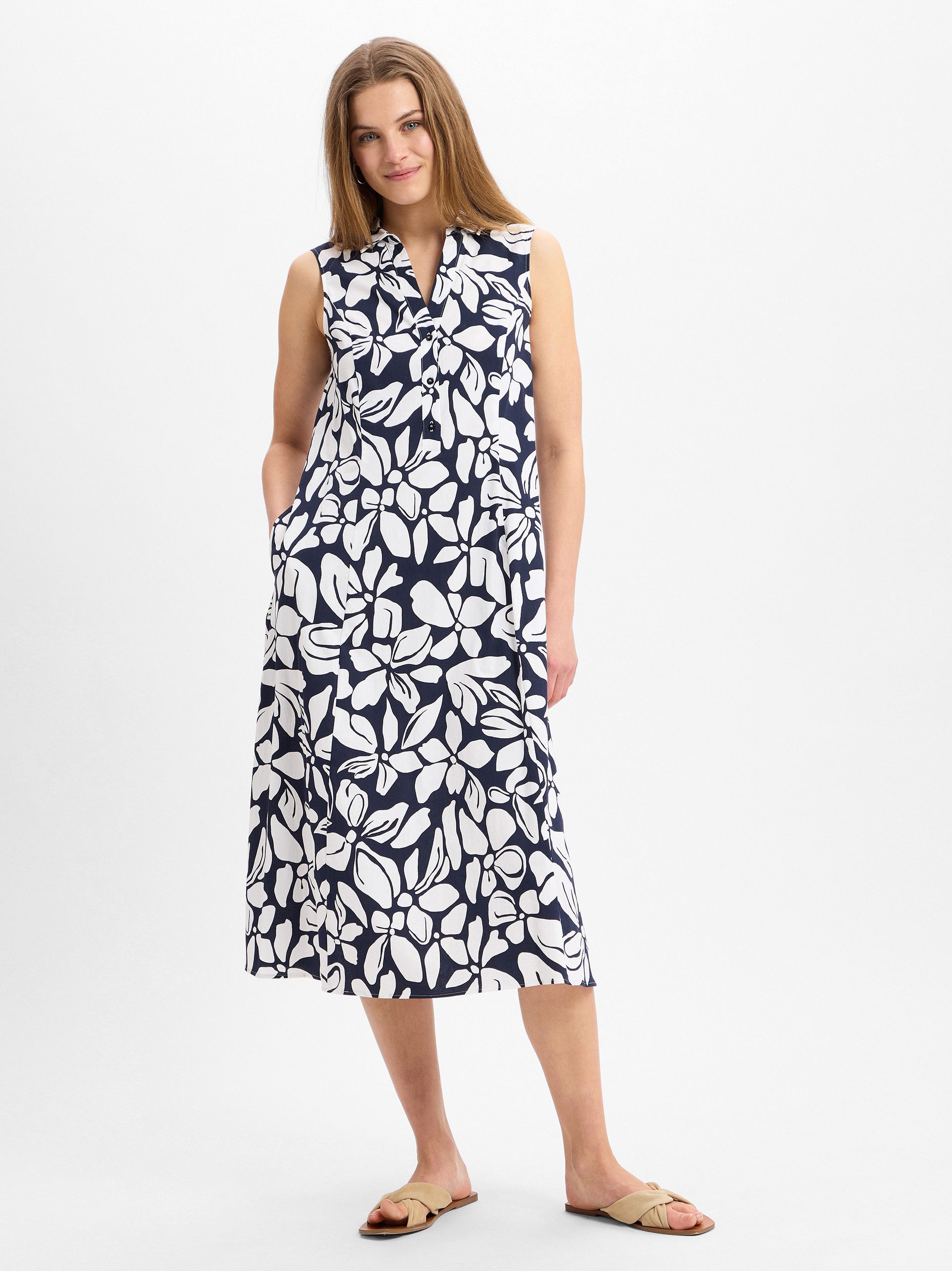 Vera Mont Hemdblusenkleid "Vera Mont Damen Sommerkleid Hemdblusenkleid mit günstig online kaufen
