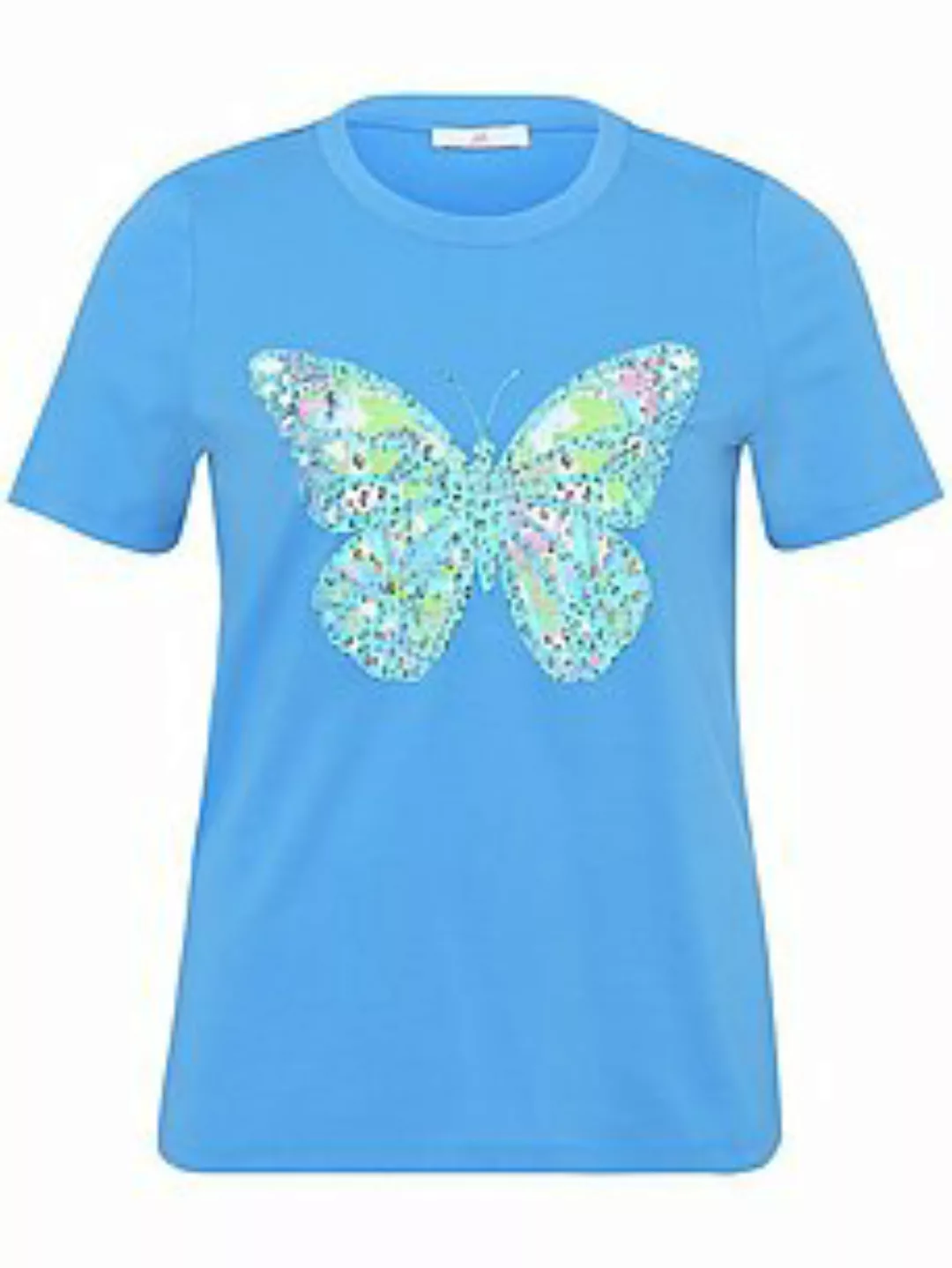 Rundhals-Shirt Emilia Lay blau günstig online kaufen