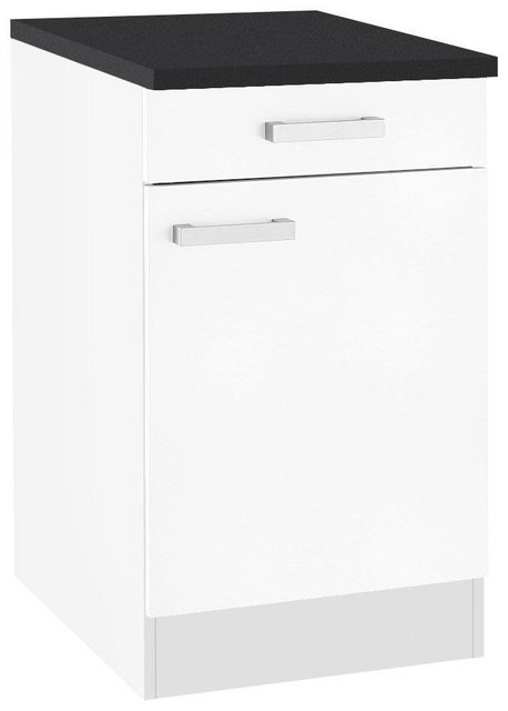 OPTIFIT Spülenschrank "Odense", 50 cm breit, mit Tür und Schubkasten, mit 2 günstig online kaufen